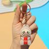Keychain DIY Jewelry Accessories Three-dimensional Doll Cute Grain Tide Play Car Bag Pendant