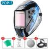 1112 Welding Helmet Automatically Darkening Soldering Welder Mask True Color Welder Cap 4 Arc Sensor for TIG MIG MMA Goggles
