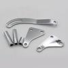 Adjustable Power Steering Pump Bracket Alternat Generator Bracket Kit Compatible for SBC Saginaw 327 350 Mounting Holder