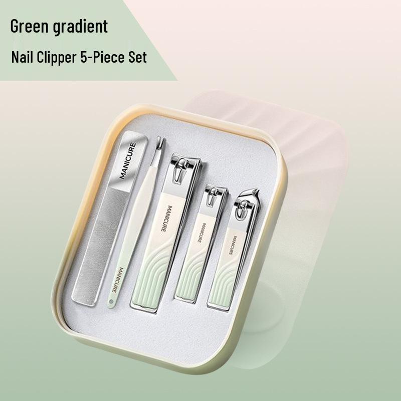 Stainless Steel Nail Clipper and Scissors Manicure Set