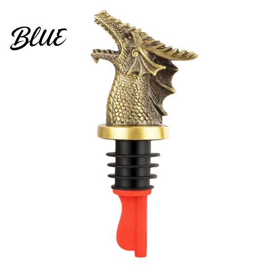 Bar Accessories for Wine Lovers Dragon Head Pourer And Stopper Resin Spout Liquor Champagne Bottle Sealer Bottles Reusable Preservation Whiskey