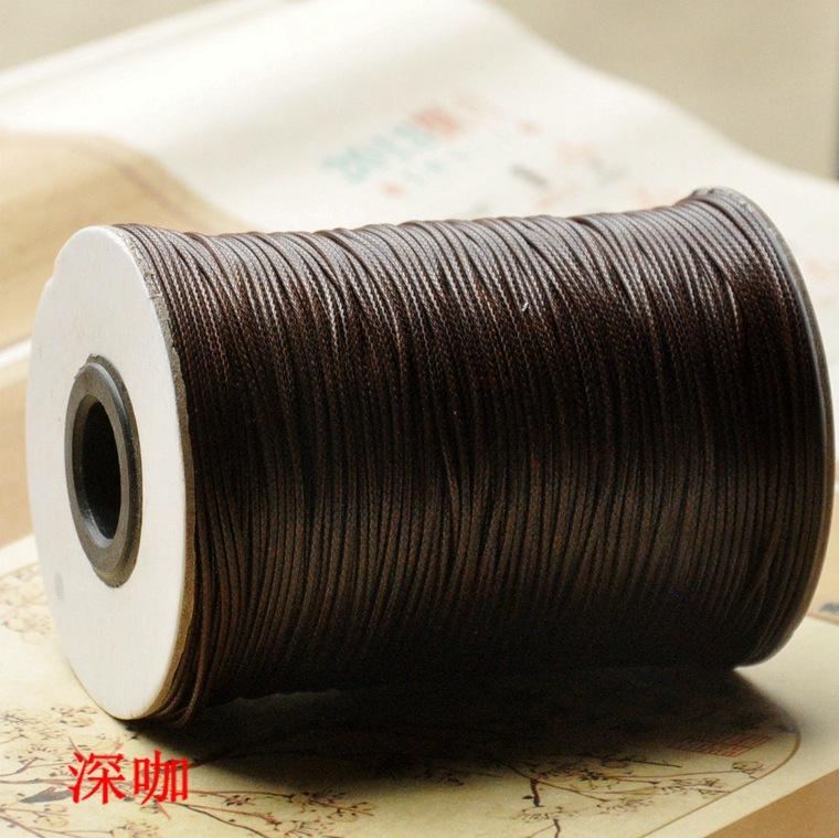 Necklace Bracelet Material, Jewelry Accessories, Multi-Colored Wax Rope, 200 Yards In A Roll Of Wax Thread, Woven Wire Diy Rope