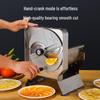 Multi-functional Stainless Steel Hand-Crank Slicer for Fruits and Vegetables