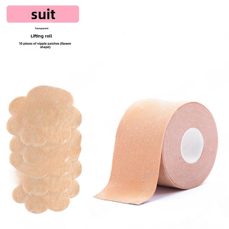 Cut-to-Fit Elastic Boob Tape: Anti-Exposure, Lift & Support