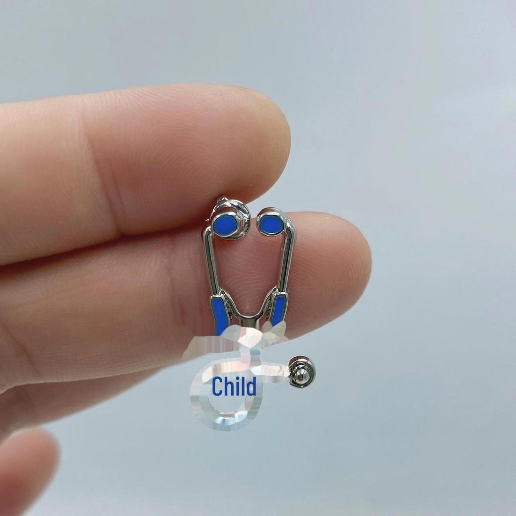 Broche de Estetoscopio de Doctor de Dibujos Animados - Joyería Creativa Europea y Americana