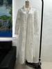 2026 Spring/Summer Fashion Lace Embroidery Cotton Linen Long Dress