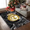 Real Madrid Carpet, Non-slip Office Chair Rug, Digital Print Home Area Rug, Unique Festival Decorations