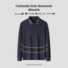 Dad Kangaroo Men's Long-Sleeve Autumn POLO Shirt
