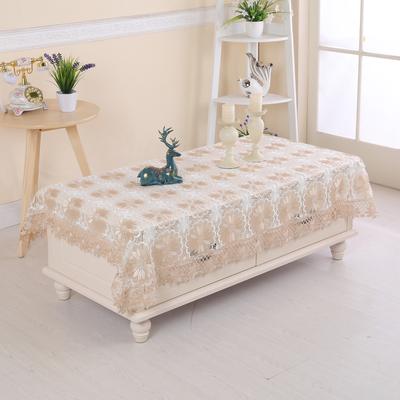 Obrus z koronki nordyckiej haftowany pusty obrus antypoślizgowy odporny na zużycie obrus domowy obrus na herbatę