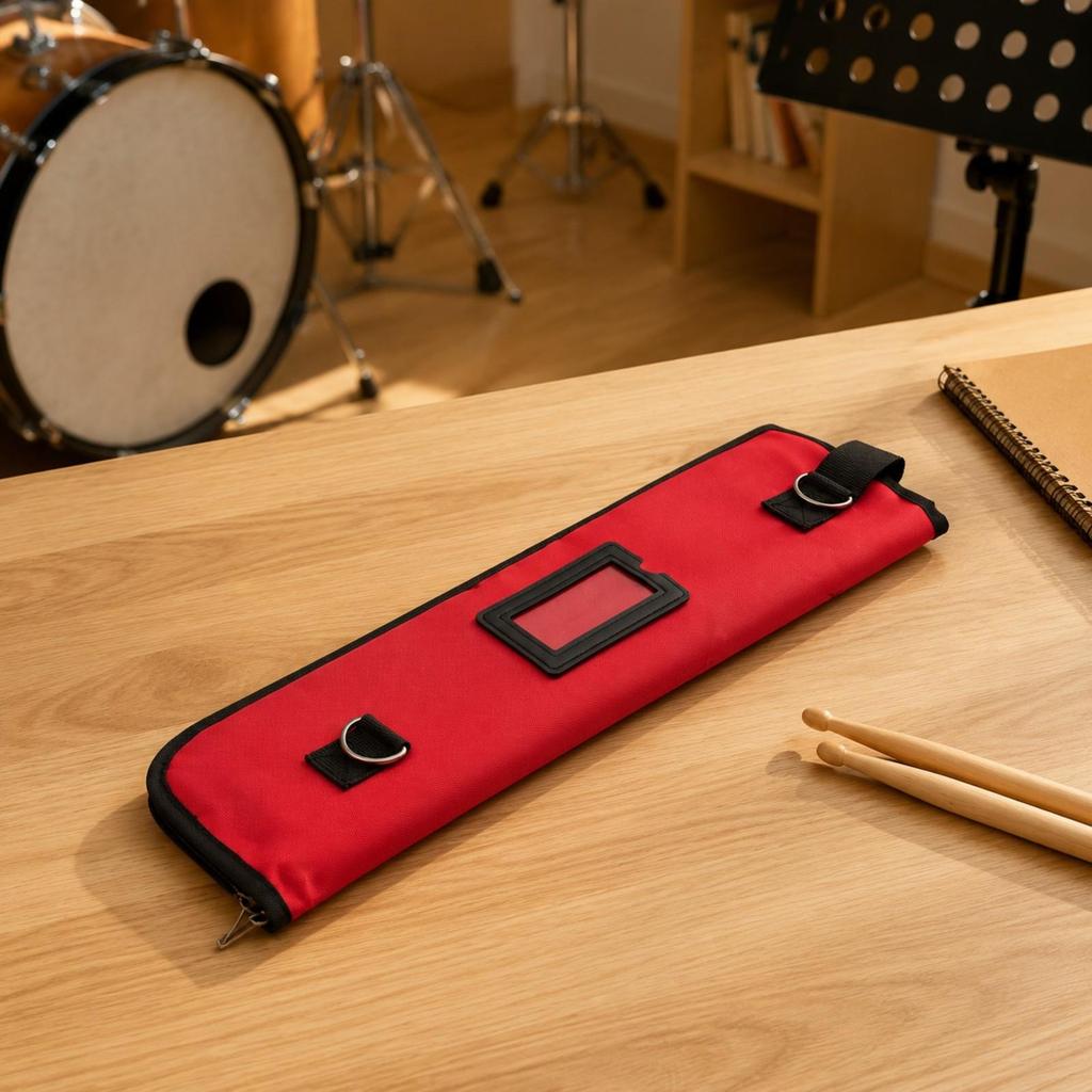 Canvas Drumstick Bag Safeguarding with Zippered Closure