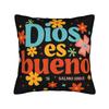 Decorative Pillow Cover Jesus Esperanza Devida Spanish  Merch Home  Pillow Case Cover Zippered Multiple Sizes