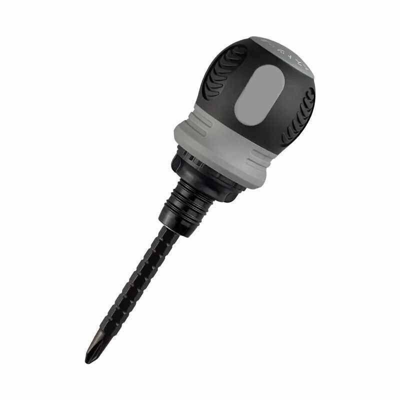 Magnetic Telescopic Ratchet Screwdriver Set with Flat and Phillips Heads