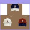 Cute Bear Baseball Cap With Warmth And Windproof Features For Fall Winter Fashion