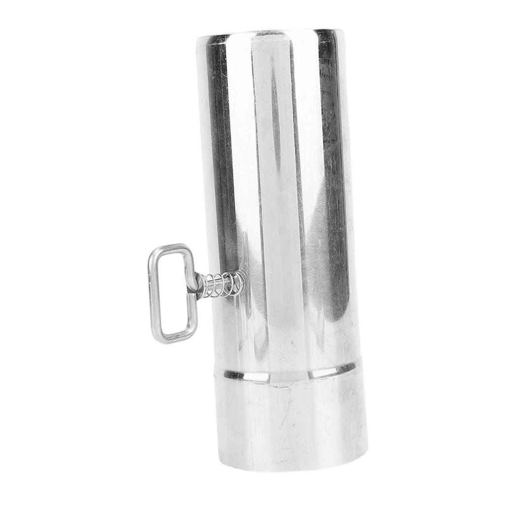 Stove Pipe with Damper 304 Stainless Steel Thickened Chimney Pipe for Vent Exhaust Fume Extraction