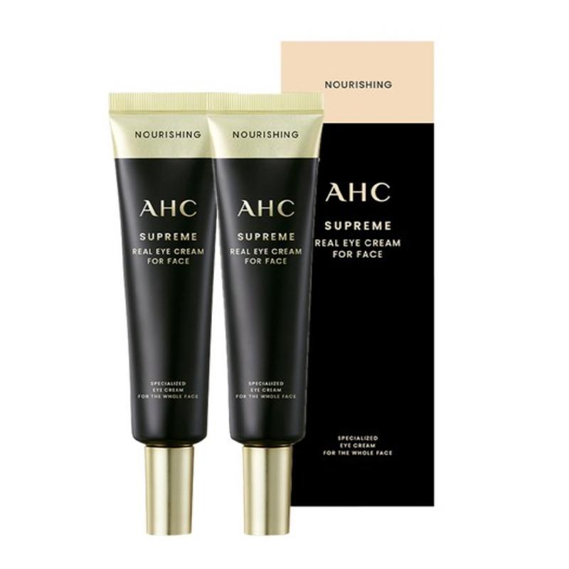 AHC Supreme Real Eye Cream For Face 30ml × 2
