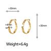 Exquisite Geometric Pattern Earrings: European-American High-End Fashion for Women