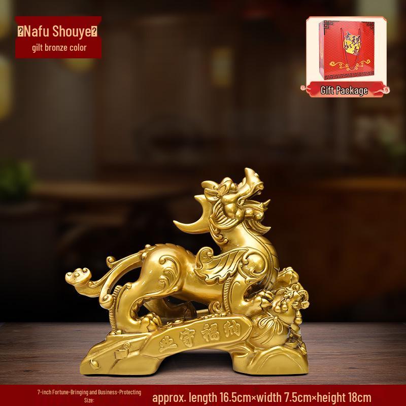Prosperous Wealth Pixiu Ornaments: Fortune-Building Gifts for Shop Openings & Housewarmings