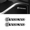 5/10 Piezas Pegatina Decorativa para Audio de Coche Insignia Emblema Insignia de Aluminio 3D para XC60 V50 V70 S90 Olestar XC40 S80 EX90 XC70 EX30 V90