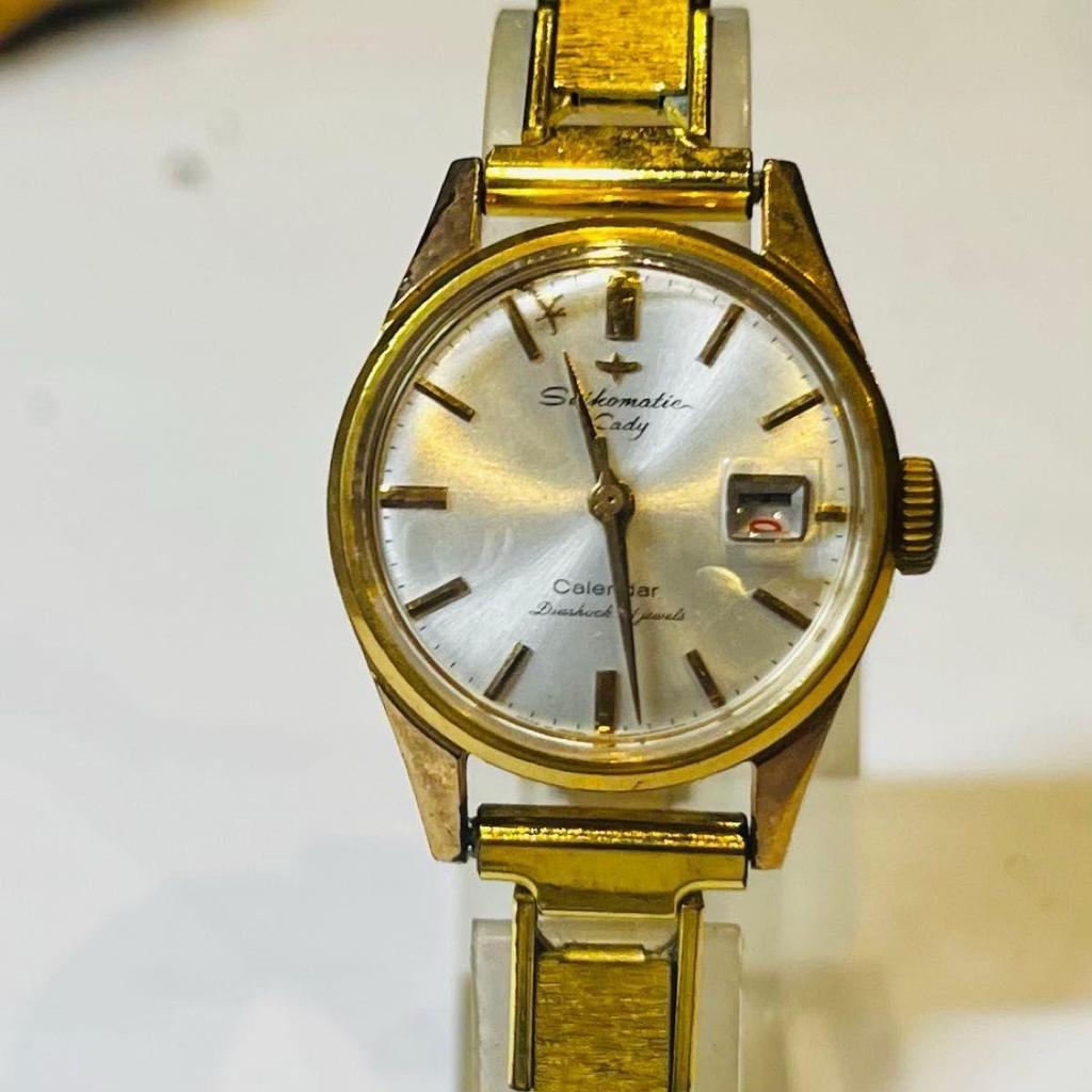 Used SEIKO SIKOMATIC LADY Vintage Women's Watch Manual Wind