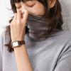 Wool Blend Women's High Neck Turtleneck Knit - 2025 Autumn/Winter Korean Style Slim Fit