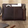 Compatible with New MacBook Pro 14, Genuine Leather Protective Case and Cowhide Inner Sleeve.
