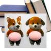 2pcs Automotive Decals Super Soft Silicone Car Dog Decals Anti-Collision Dog Truck Sticker For Door Vehicle Exterior Truck