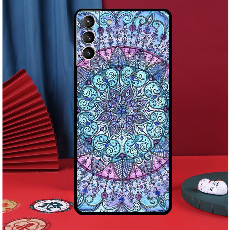 Mandala Mandala Phone Case For Samsung Galaxy S25 Ultra S9 S10 S20 S21 S22 Plus S23 FE S24 Ultra Back Cover