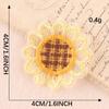 Computer Embroidery Label Can Be Sunflower Flower Cloth Label Clothing Accessories Hand Account Diy Accessories Accessories Embroidery Cloth Sticker