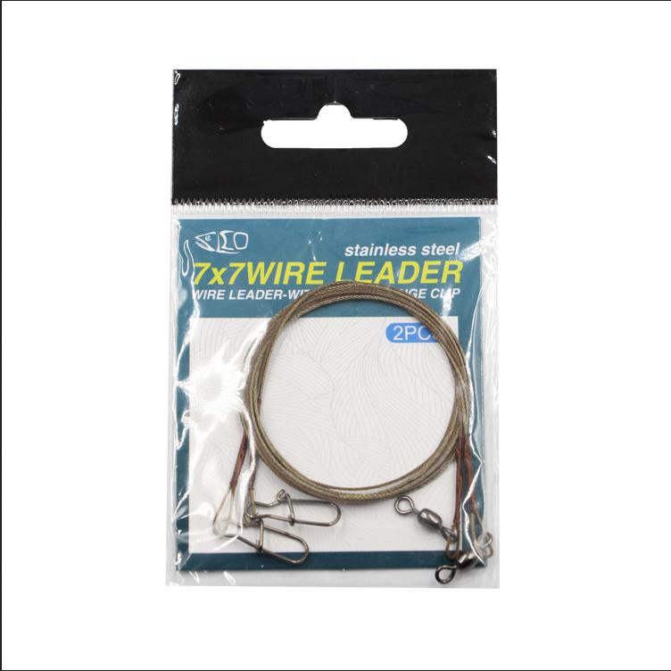 Fil de Pêche en Titane Haute Résistance Fil de Pêche à Haute Résistance à la Traction pour la Pêche en Eau Salée et en Eau Douce