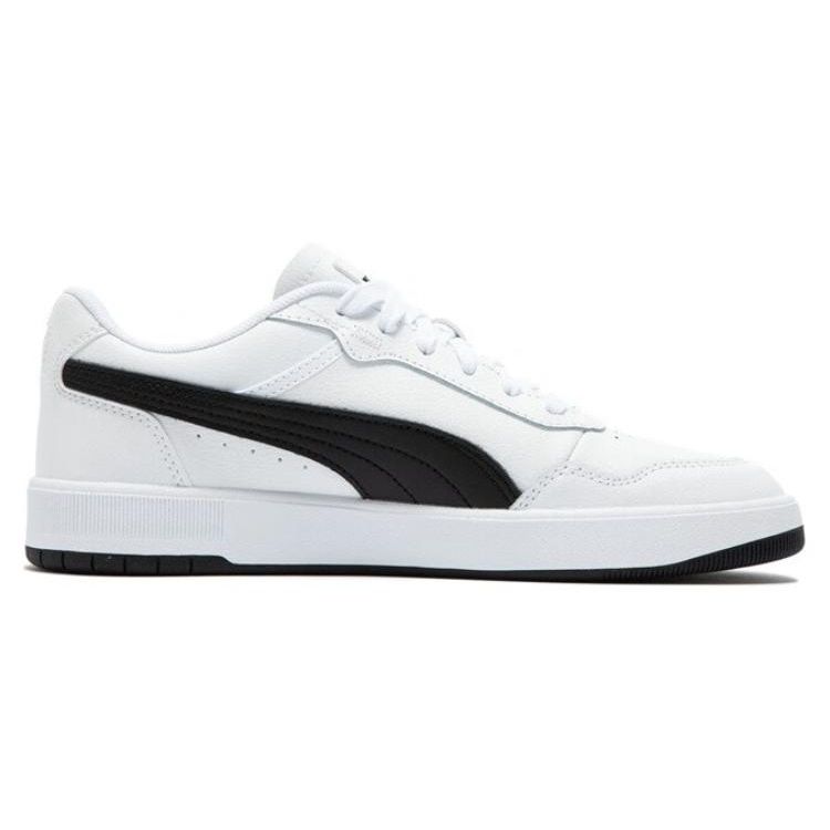 Puma Court Ultra White Black Unisex Sneakers 389368-07