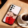 Actress Emilia Clarke Phone Case For Samsung S26,S25,24,23,22,30,21,10,9,Ultra,Plus,Lite,Black Soft Case
