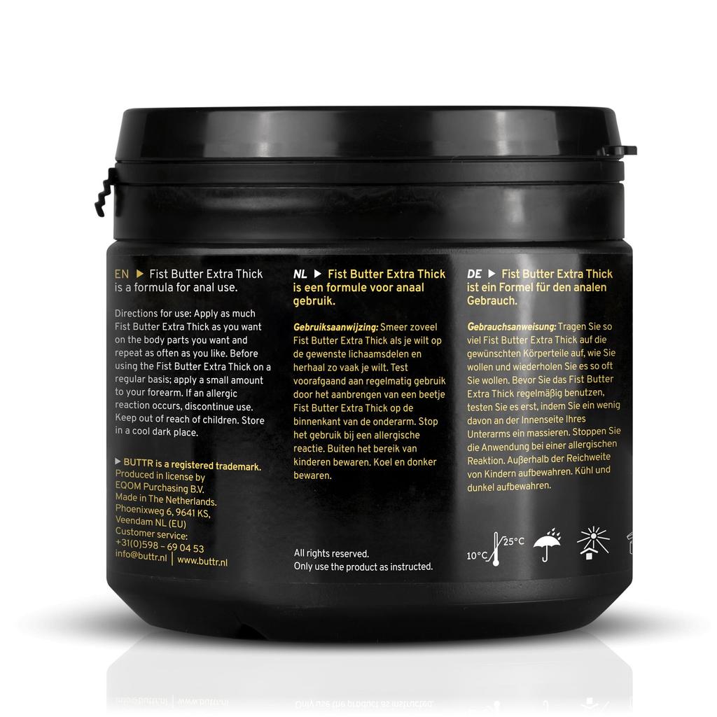 Buttr Fist Gel Oil Lubricant 500ml