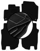 Complete Set of Velour Floor Mats For: Honda HR-V II Crossover (2014-2018)