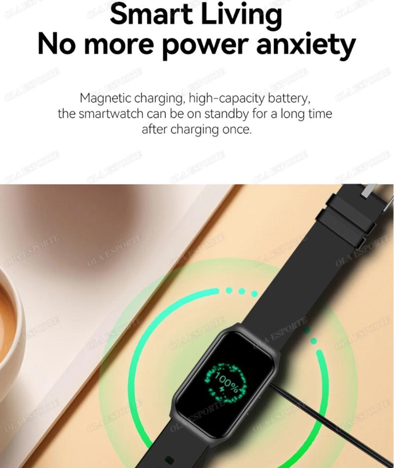 New Smart Watch Bluetooth Calling Heart Rate Blood Oxygen&Sleep Monitoring Flashlight IP68 Waterproof Voice Assistant Men Women Smartwatch HW12
