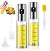 304 Stainless Steel Glass Oil Spray Bottle - Press Type for Barbecue and Cooking
