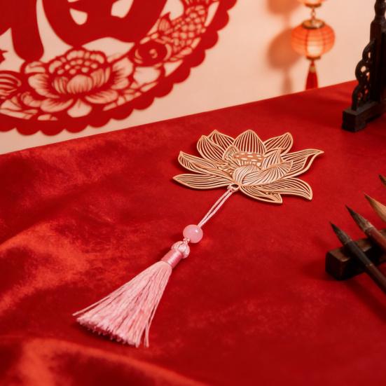 Metall Lesezeichen Chinesischer Klassischer Stil Ausgestanzt Lesezeichen Elegantes Geschenk für Lehrer Leser Buchliebhaber Party Dekoration Zubehör