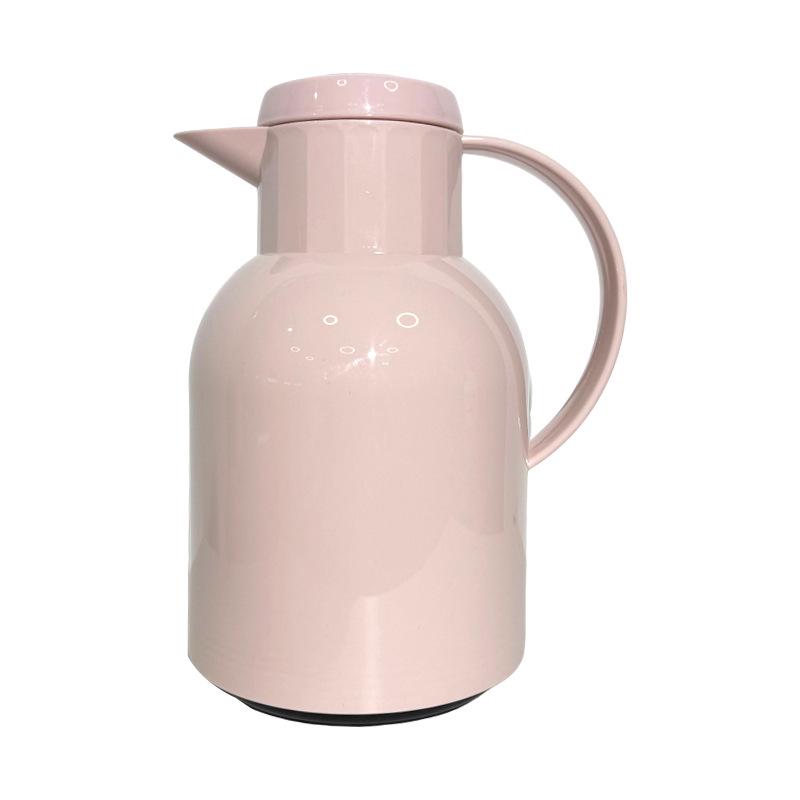 Red Large Capacity Vacuum Insulated Thermos Flask - Household Hot Water Bottle, Gift Ready 1000ml