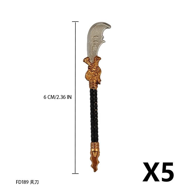 MOC Medieval Building Block Soldier Figure Weapon Accessories Battle Axe Bow Arrow Sword Sheath Shield Assembly Puzzle Brick Toy