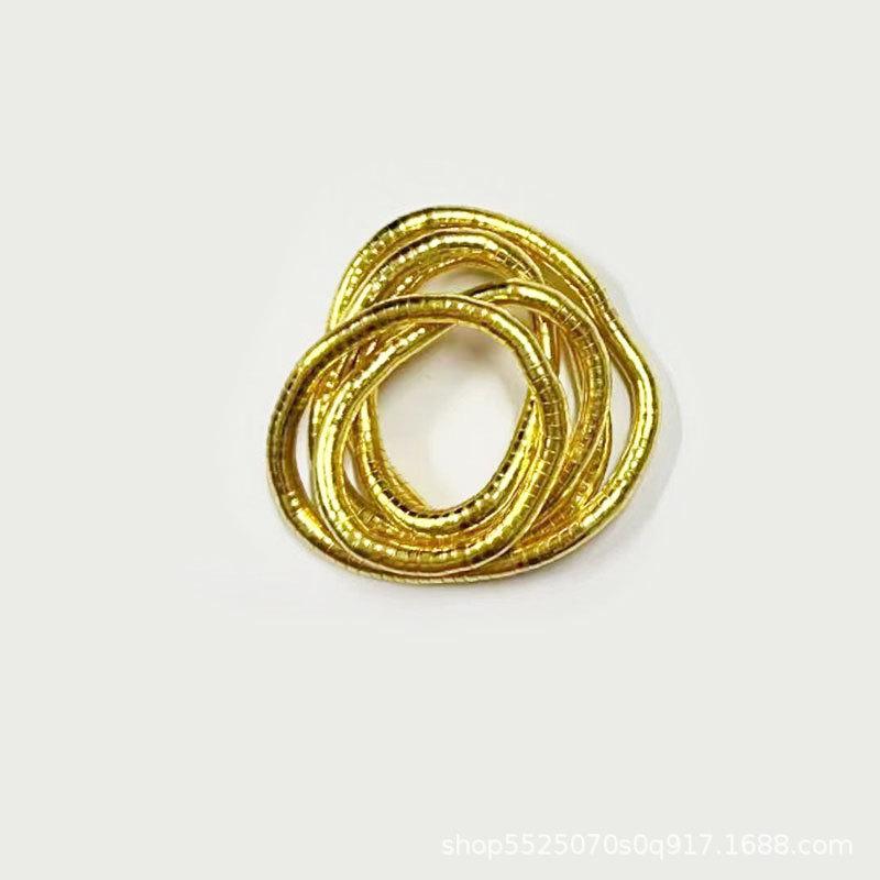 Winding serpentine personality opening random shape necklace collar women wear bracelets headdress high sense