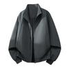 Spring and Autumn American Same Windproof Baseball Collar Couple Loose Jacket