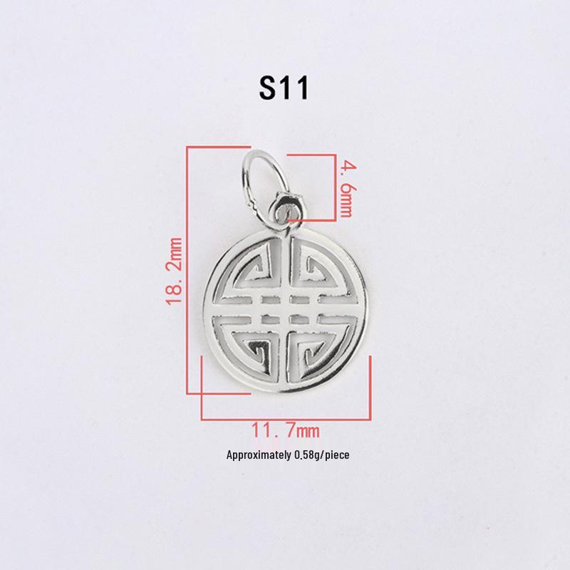 S925 Sterling Silver DIY Bracelet with Assorted Pendants