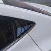 For Hyundai Elantra Avante Sedan 2011-2015 ABS Carbon Fiber Window Quarter Louver Shutter Cover Car Rear Side Vent Scoop Trim