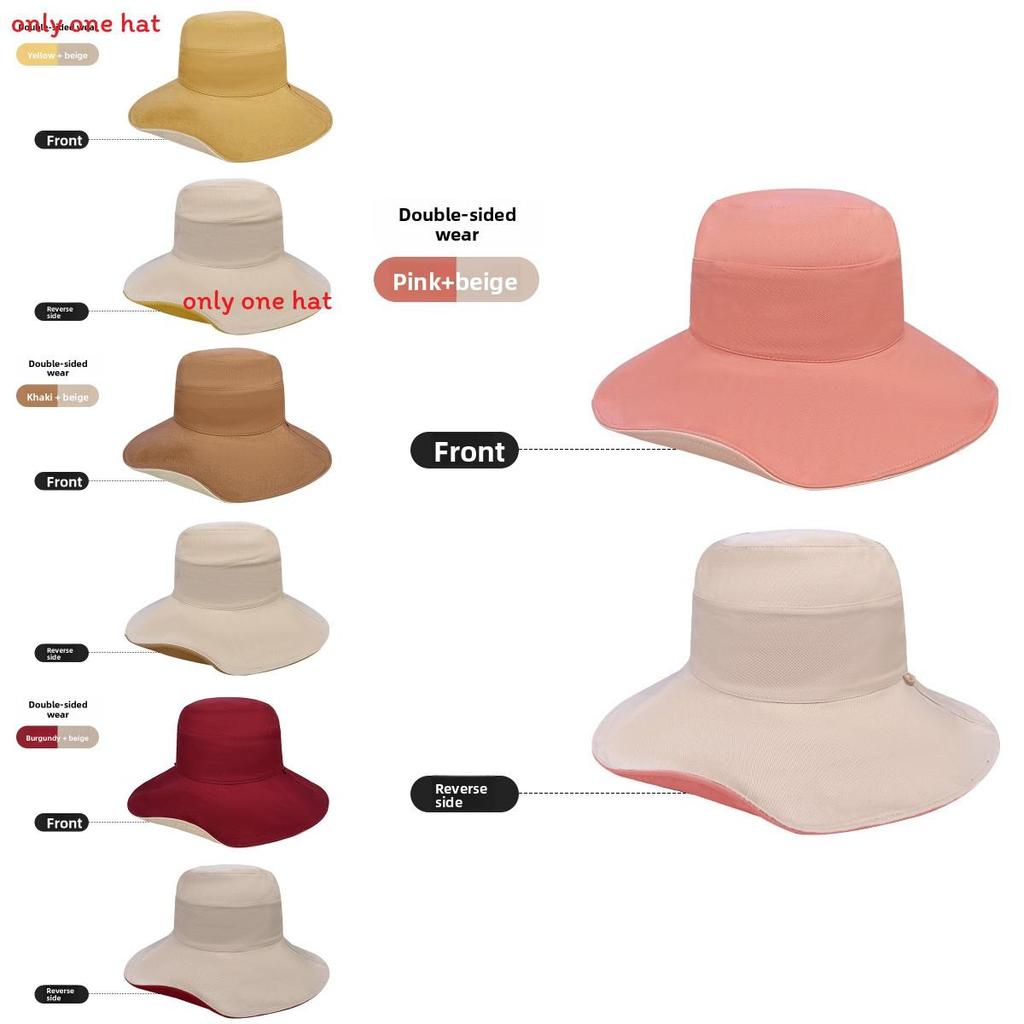 Womens Cotton Sun Hat With Large Brim For Sunblock And Outdoor Fashion