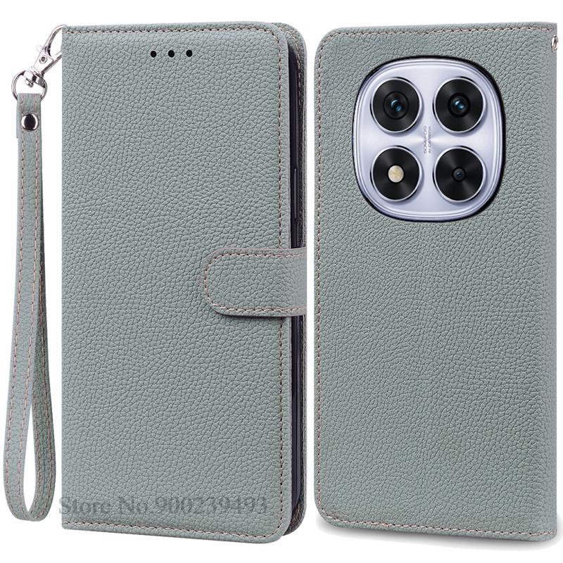 For Poco X7 Case Leather Flip Wallet Cover For Xiaomi Poco X7 5G Case Book Protective Cover For Poco X 7 PocoX7 Case Coque Funda
