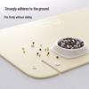 Leather Semi-Enclosed Pet Food Mat
