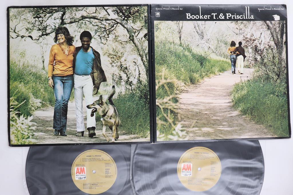 LP Record BOOKER T, PRISCILLA JONES - Booker T. & Priscilla AMLH63504 A&M 1971 UK Soul/Funk Used