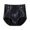 High Waist Butt Lifter Briefs Flowers Tummy Control Underwear Breathable Seamless Underpants  Women