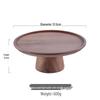 Japanese Style Acacia Wood High-Foot Cake Stand