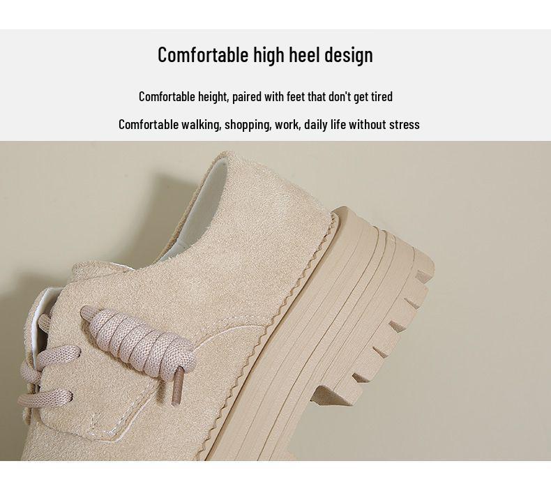 Dámské mokasíny na silné podrážce v britském stylu pro rok 2025: Trendy Dopaminové nízké boty na podzim a zimu