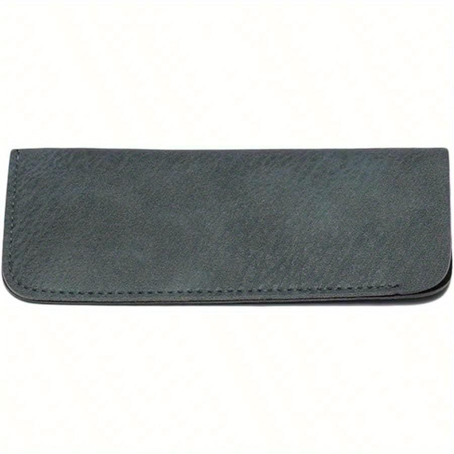 

Набор мягких кожаных чехлов для очков, портативный нейтральный чехол для очков, набор из нескольких ручек, классический деловой для мужчин и женщин 1pc